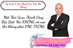 Tập trung & thành công nhờ biết từ chối đúng lúc