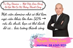 Tư duy domino – bí mật của người làm ít mà thành nhiều