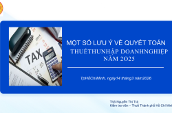 Hướng Dẫn Chi Tiết Quyết Toán Thuế Tndn Năm 2025: Những Lưu Ý Quan Trọng Cho Doanh Nghiệp Năm 2026