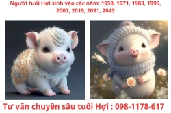 Tuổi Hợi: Bí mật hạnh phúc từ trái tim nhân hậu